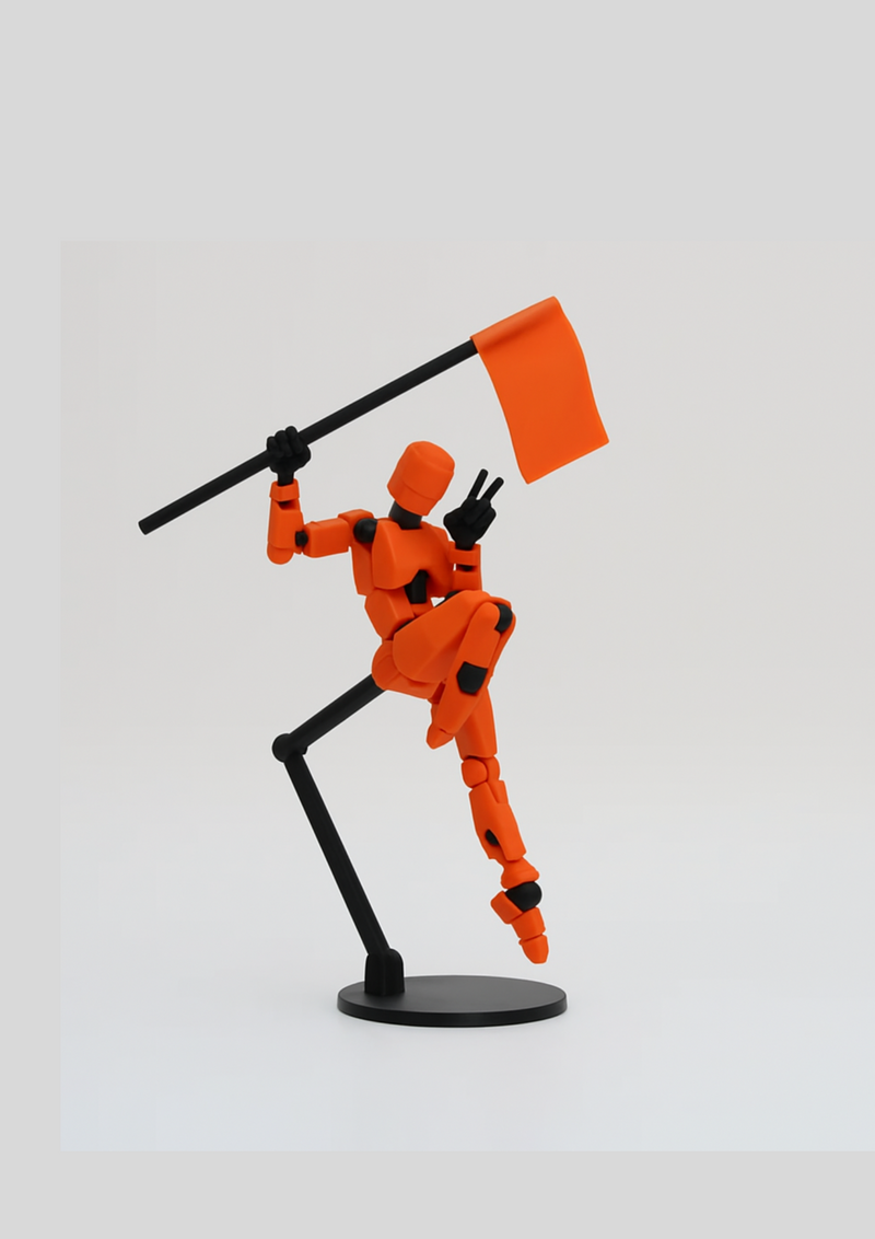 Dimmy – Boneco Articulado Galáctico 3D S/SUPORTE